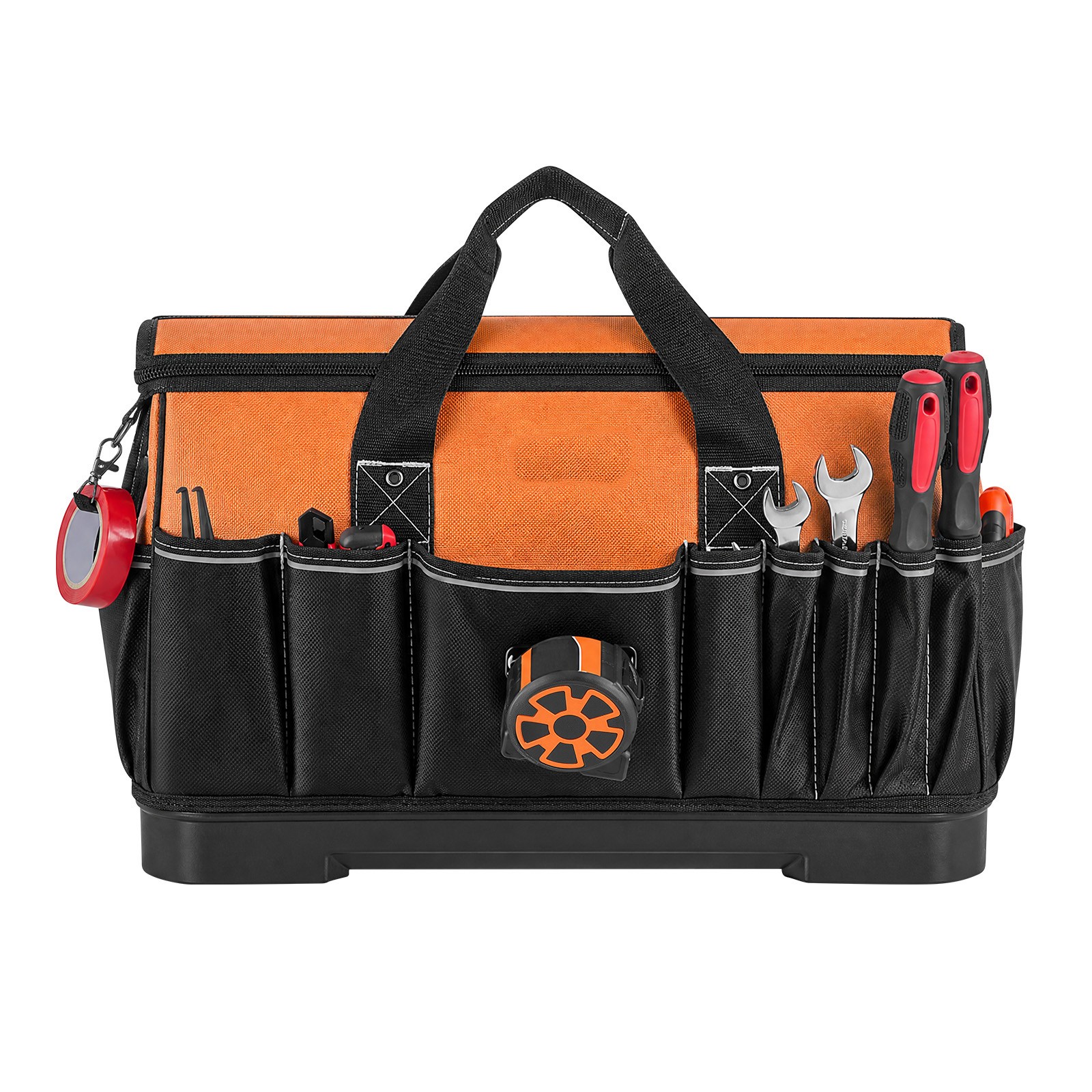 Uimoso 19.1-Inch Tool Bag with 33 Pockets and Water-Resistant Base