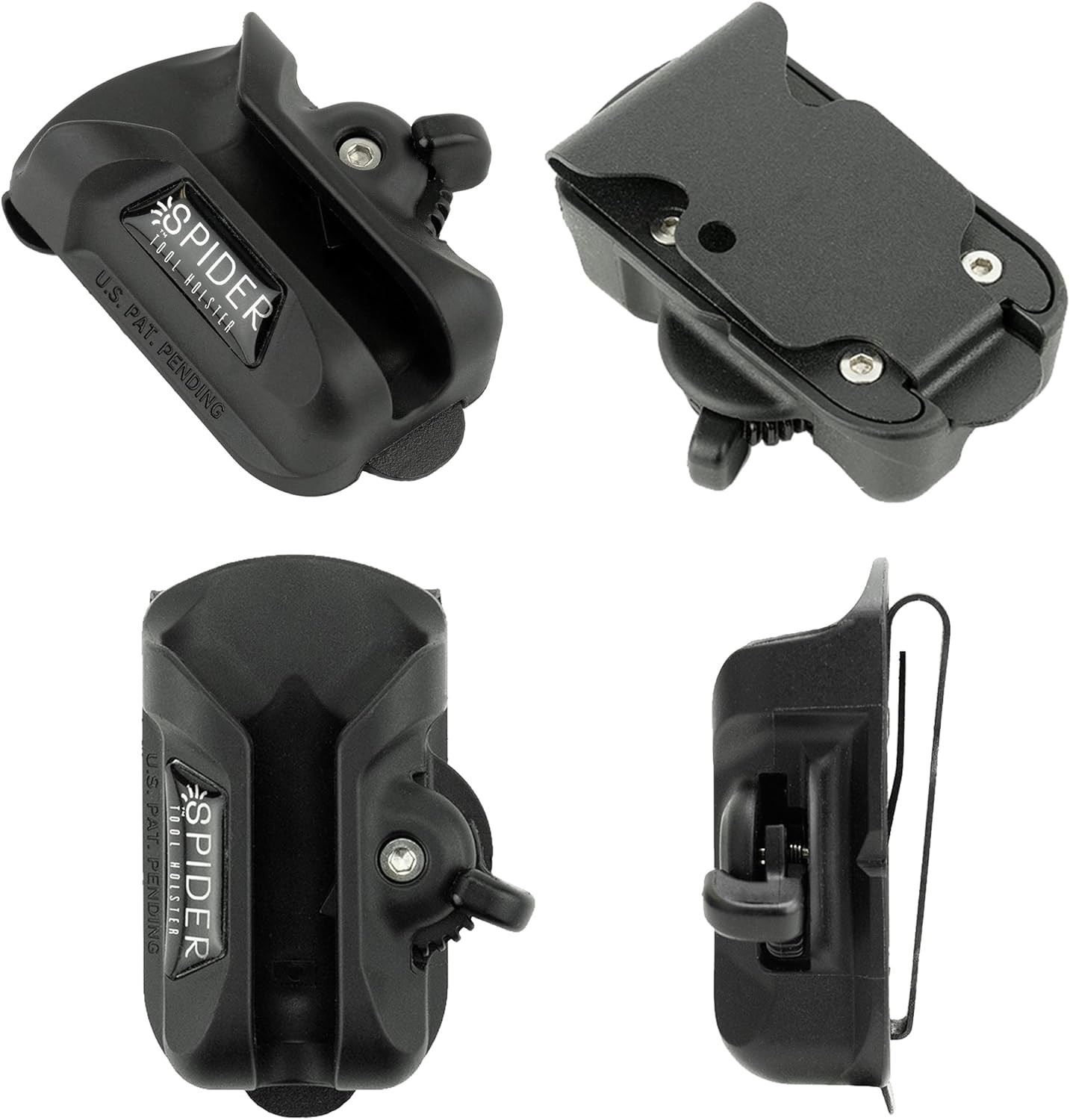 Self Locking Tool Holster Kit – Quick Draw Design with Ambidextrous Lock