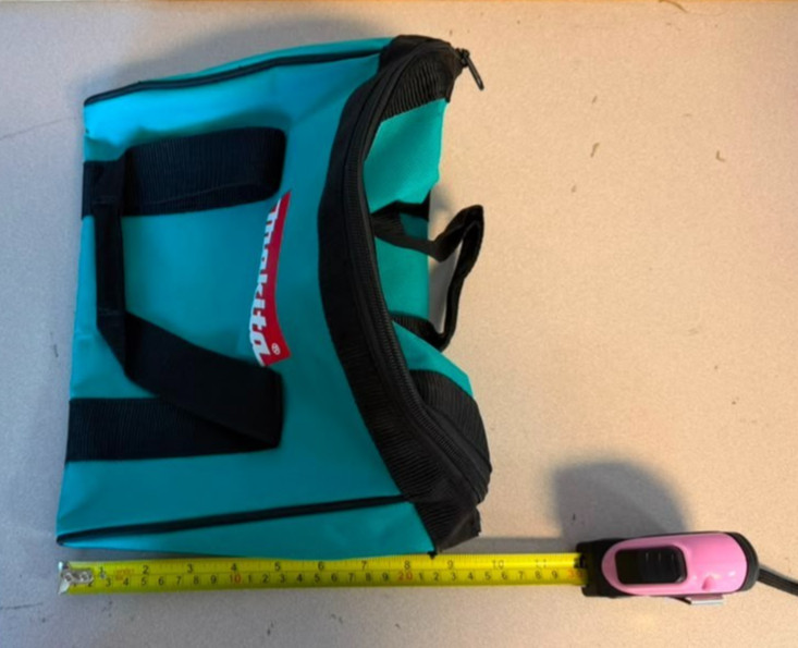 Makita BAG11 11″ Contractor Tool Bag- Wide Opening Teal