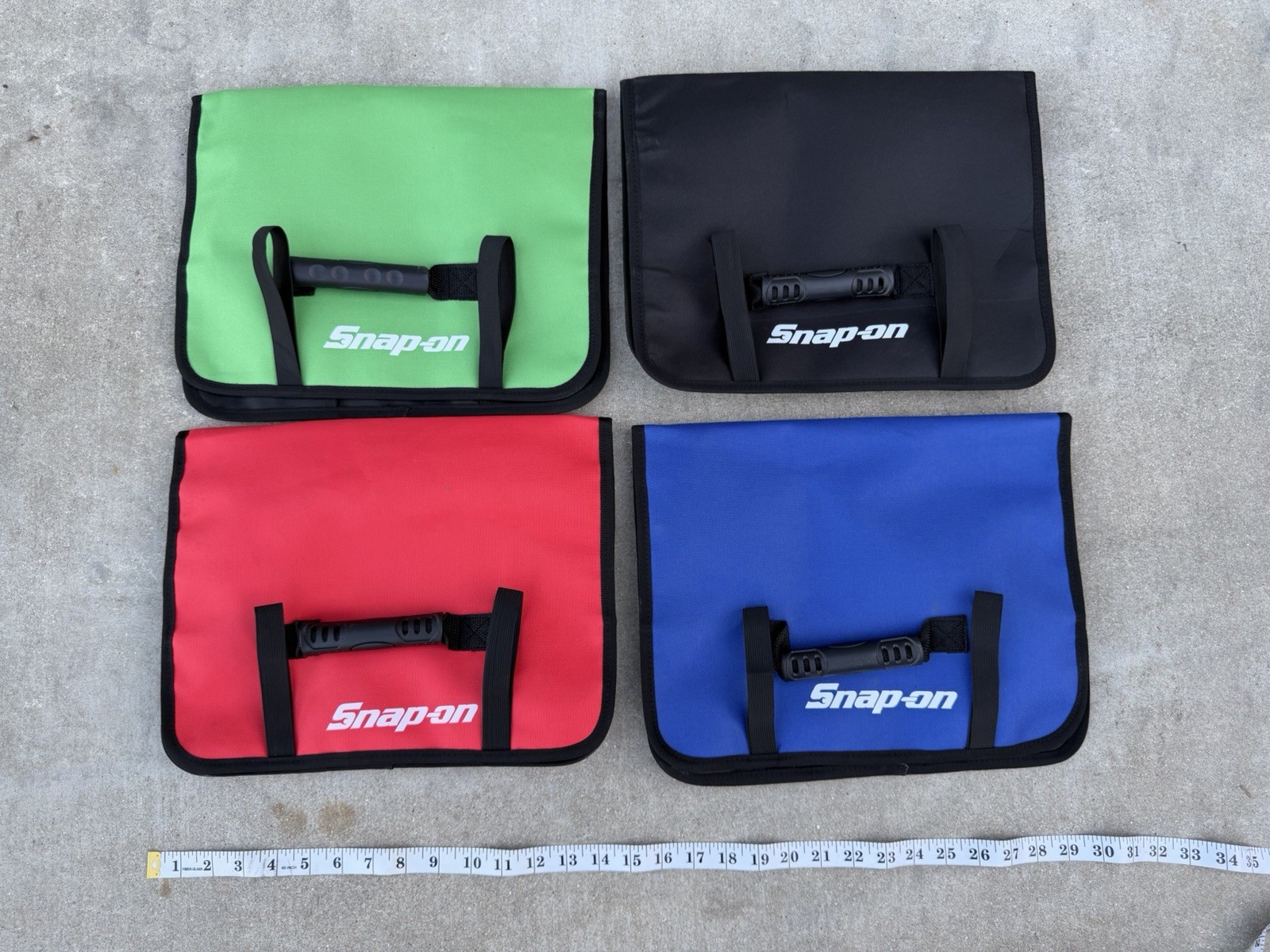 Snap On Tool Roll Up Bag Storage Travel Case Pouch Snap-On Tools Racing