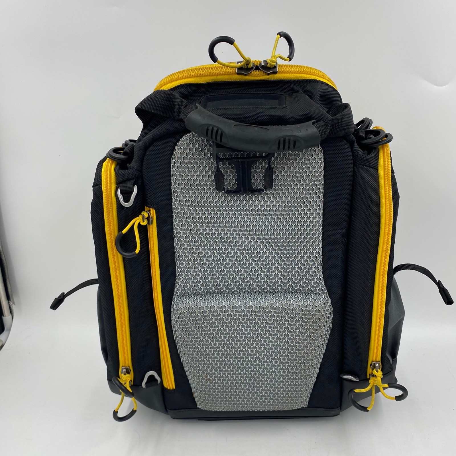 Fieldpiece BG36 Mens Inspection Tool Bag Black Yellow HVAC Sling Backpack