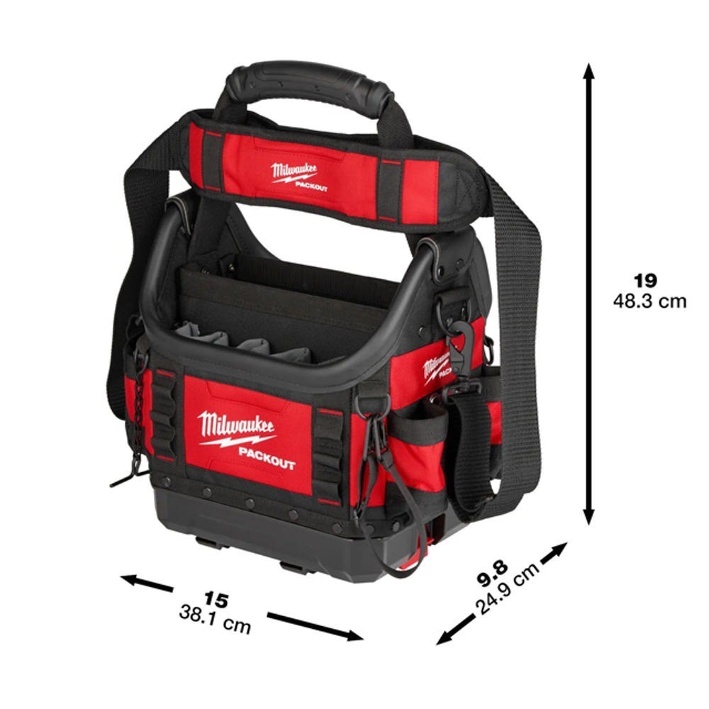 Milwaukee Tool 48-22-8311 Packout 10 In. Structured Tote