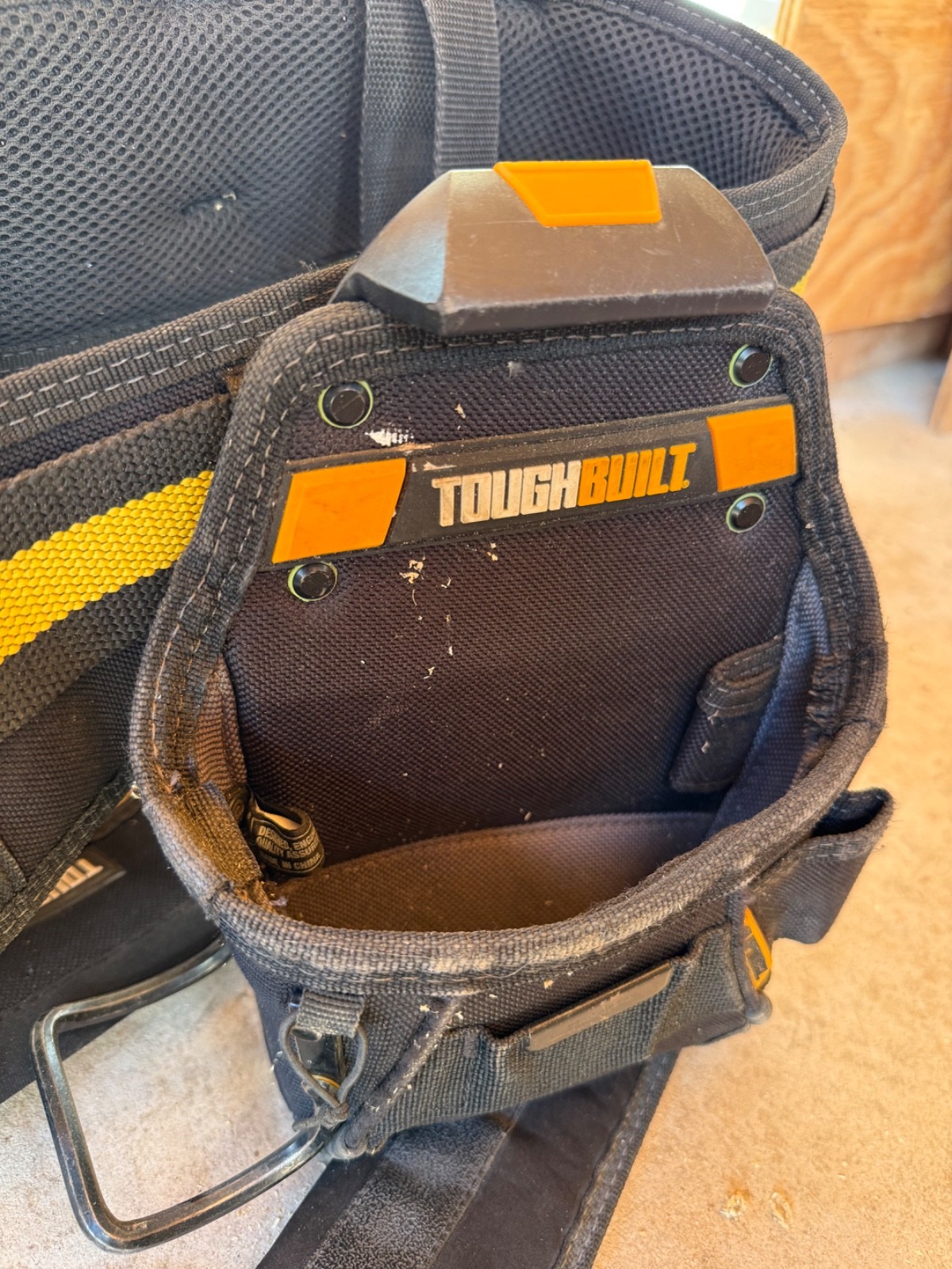 ToughBuilt 3-Piece Handyman Tool Belt Set w/ Padded Belt with Heavy-Duty Buckle