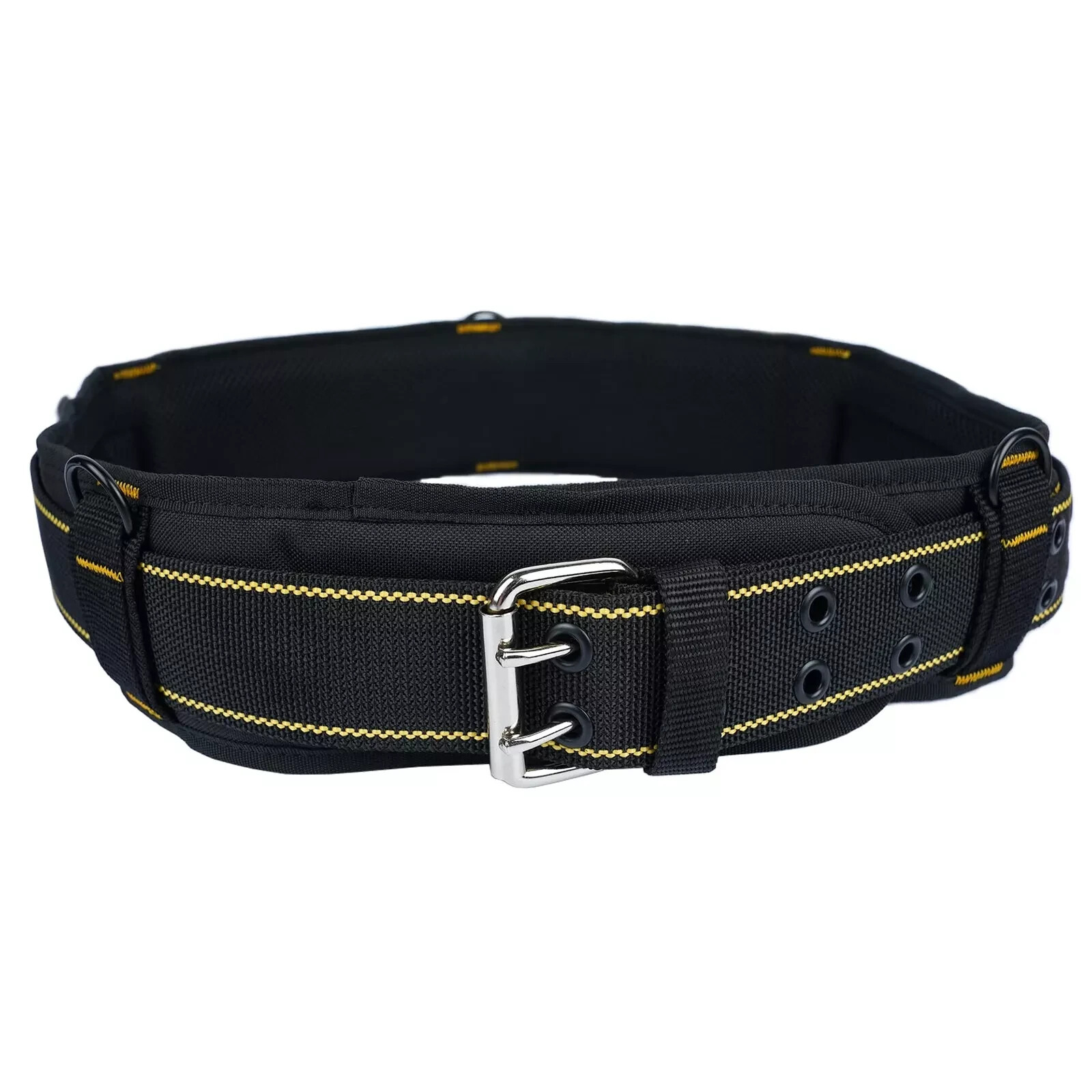 Padded Tool Belt With D Ring For Men Adjustable For 32″50″ Waists Heavyduty Work