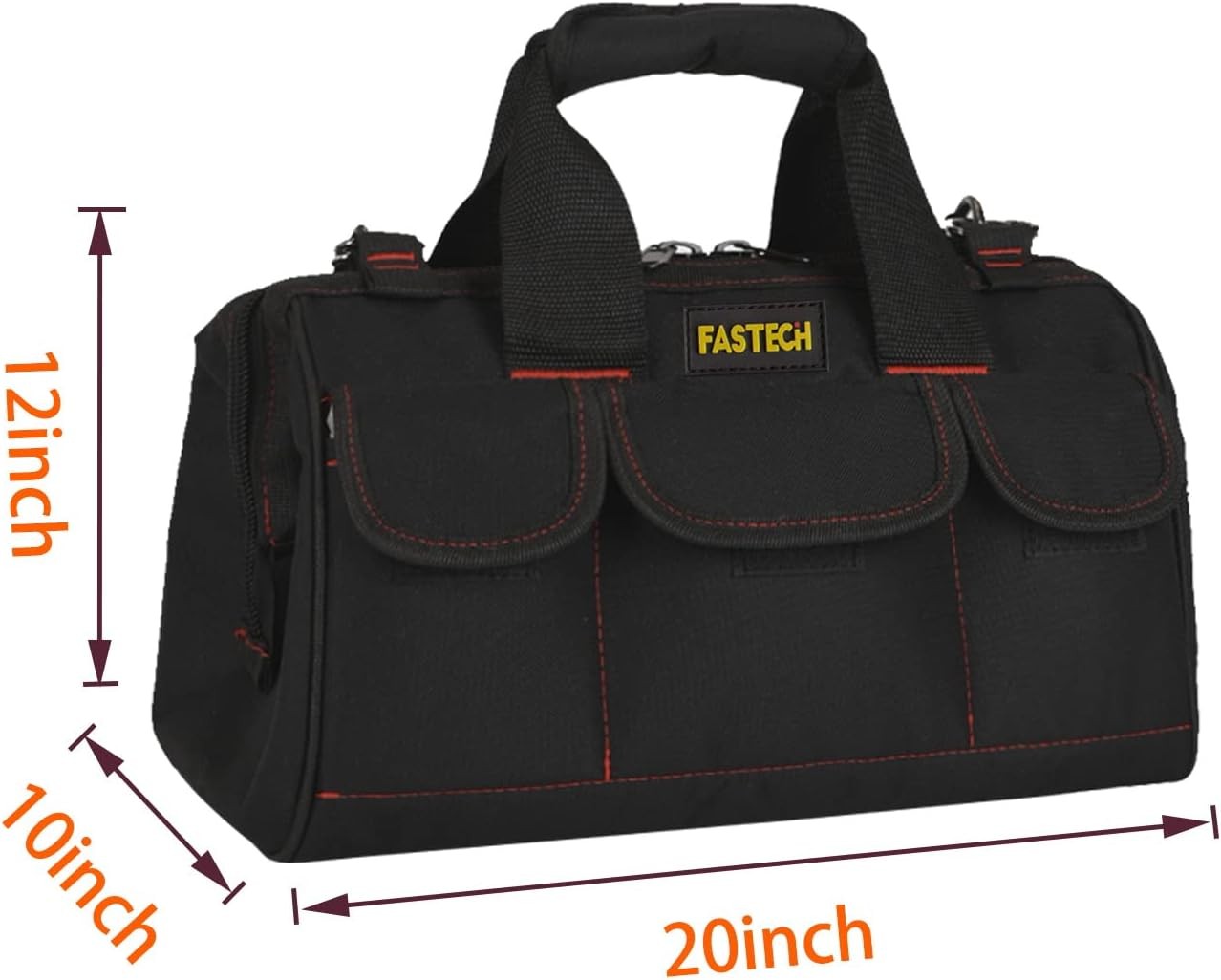 FASTECH 20in Heavy Duty Wide Mouth Tool Carrier