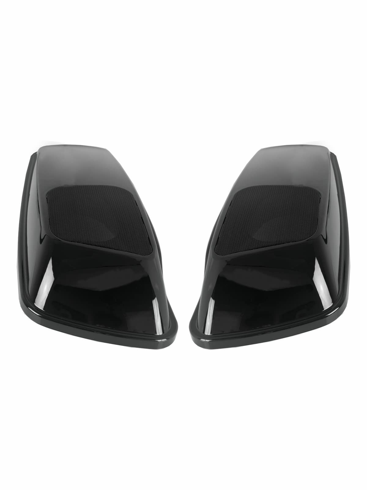 SWESGI Vivid Black 6×9 Speaker Lids CVO Style For 2014-2023 Harley Touring