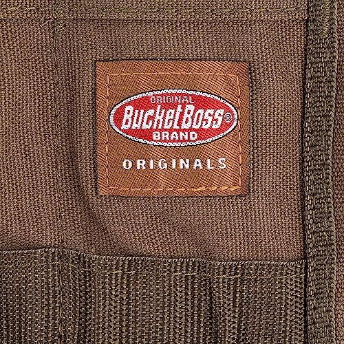 Heavy Duty Canvas Tool Roll Organizer with 25 Pockets and Quick Release Buckles