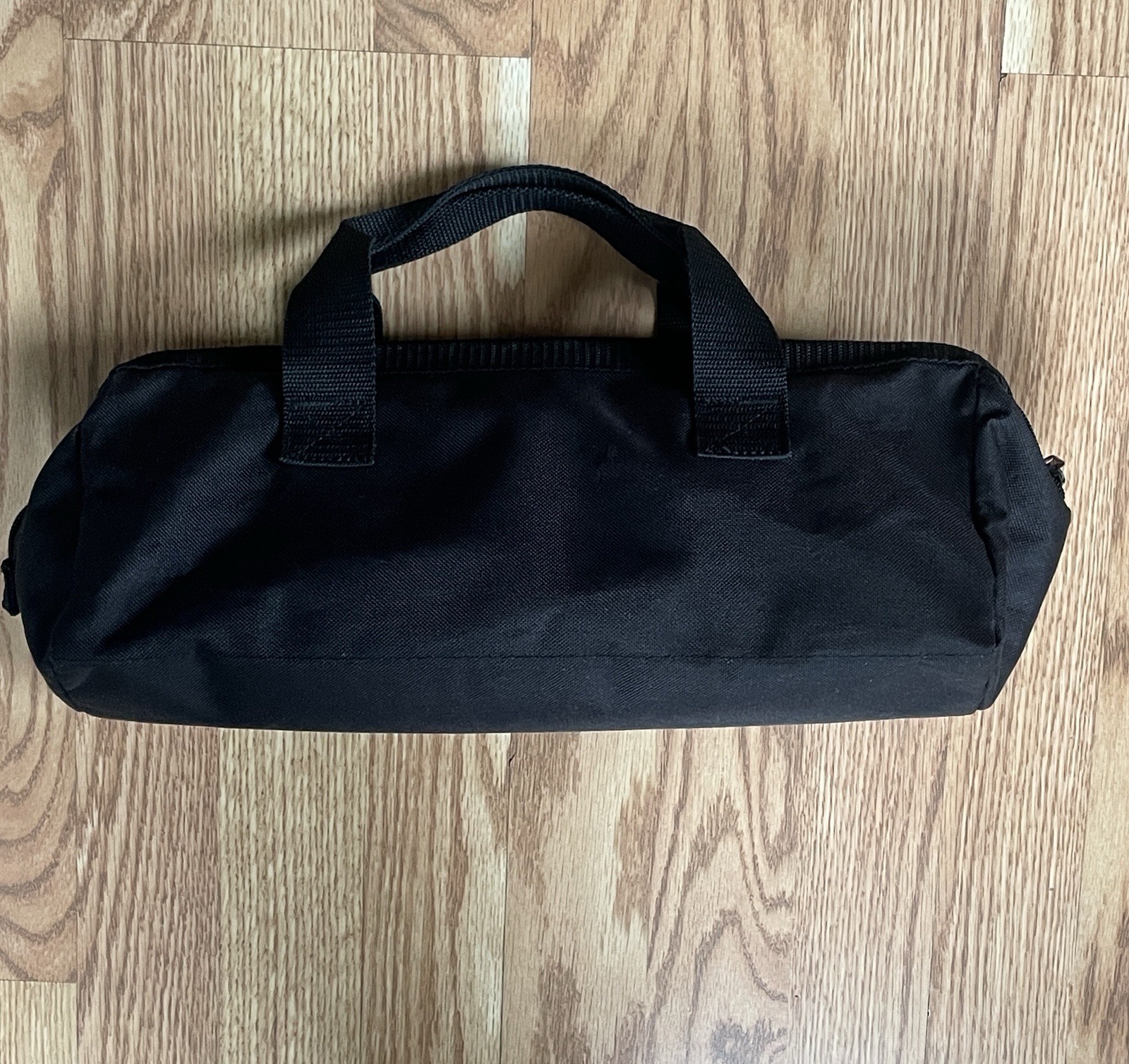 DREMEL SMALL BLACK CANVAS ZIP-UP TOOL TOTE WITH HANDLES “TOTE ONLY NO TOOL”