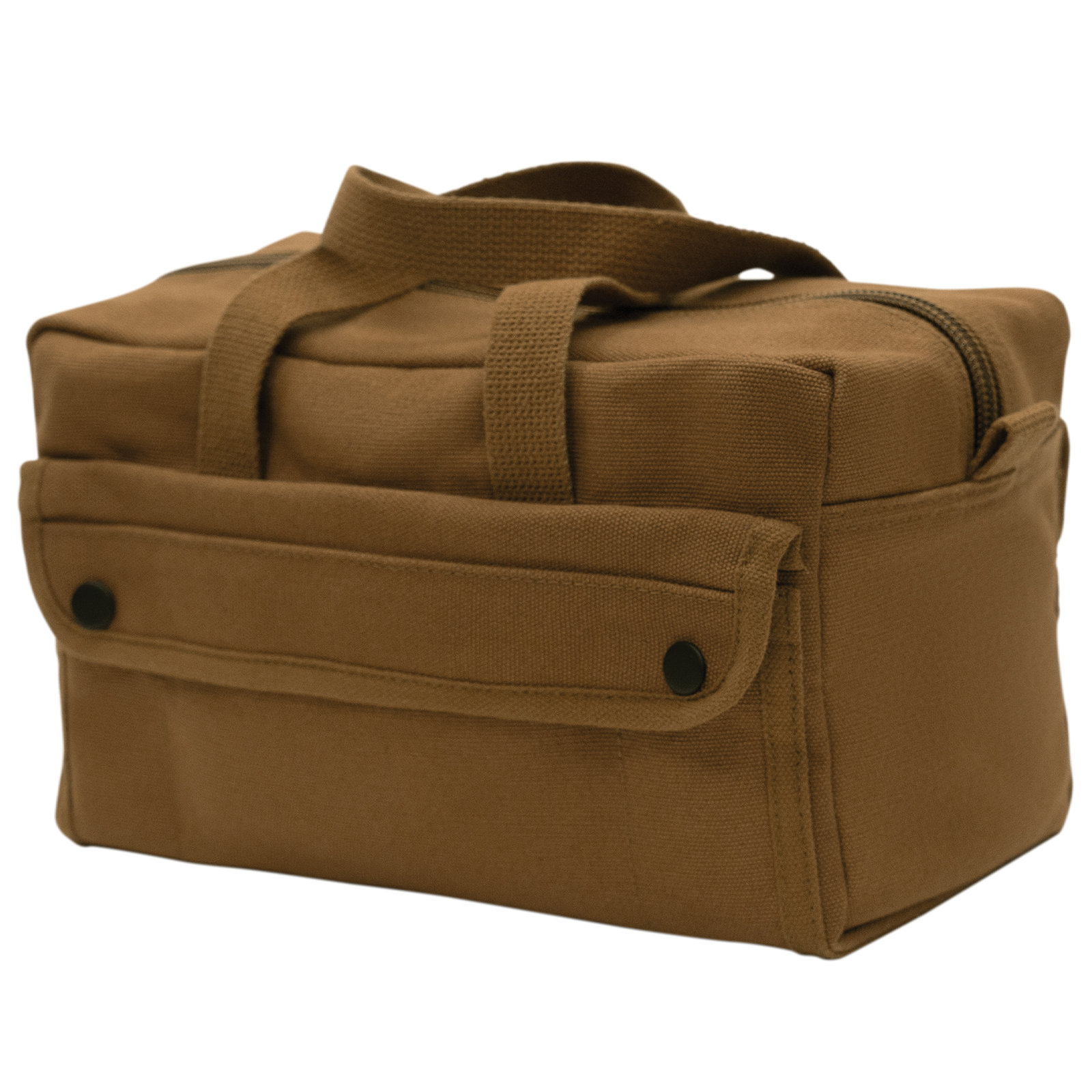 G.I. Style Mechanic’s Tool Bag in Work Brown – Cotton Canvas Heavyweight Toolbag