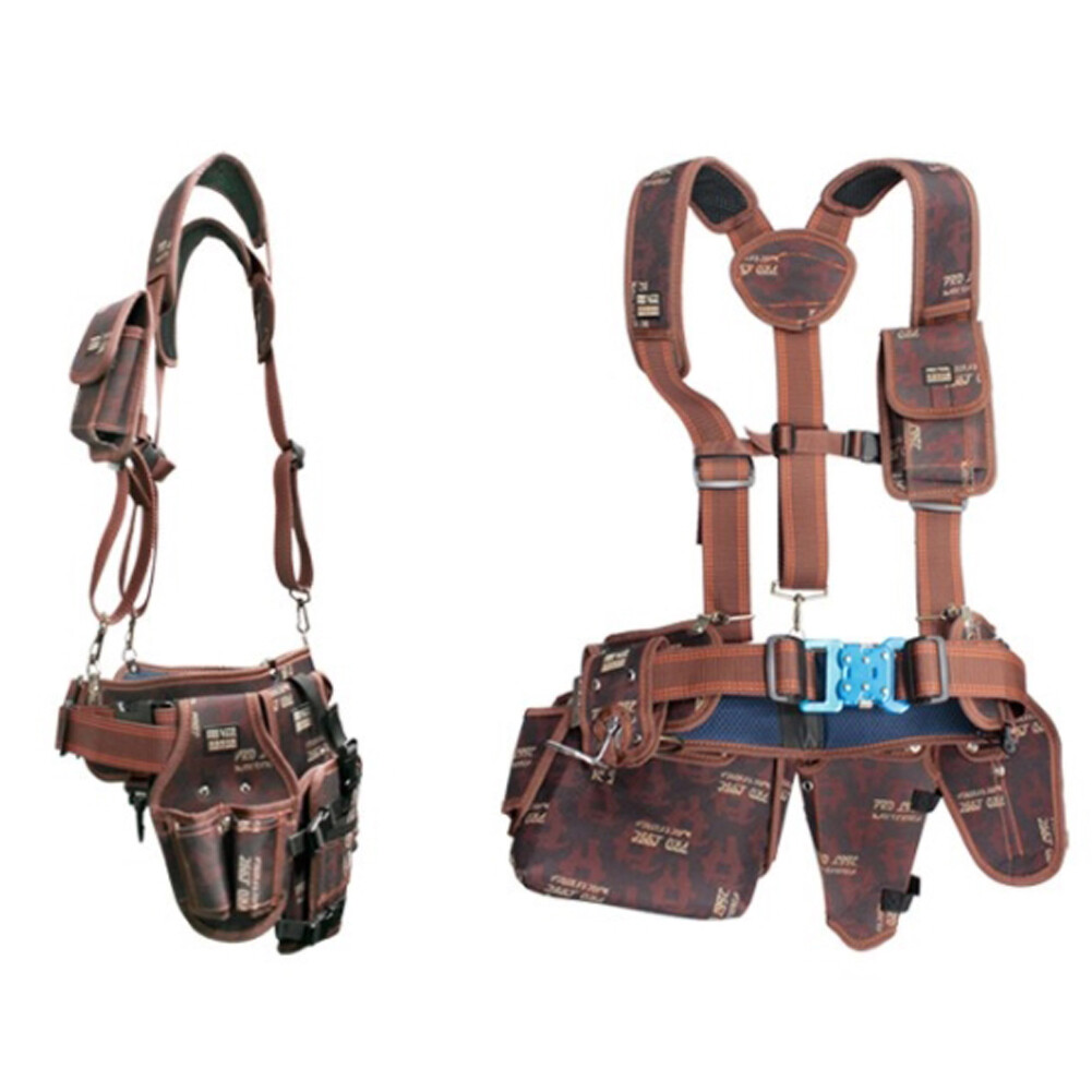 DY BL-SET Light WT Multi tool holders Suspender set of 7pcs