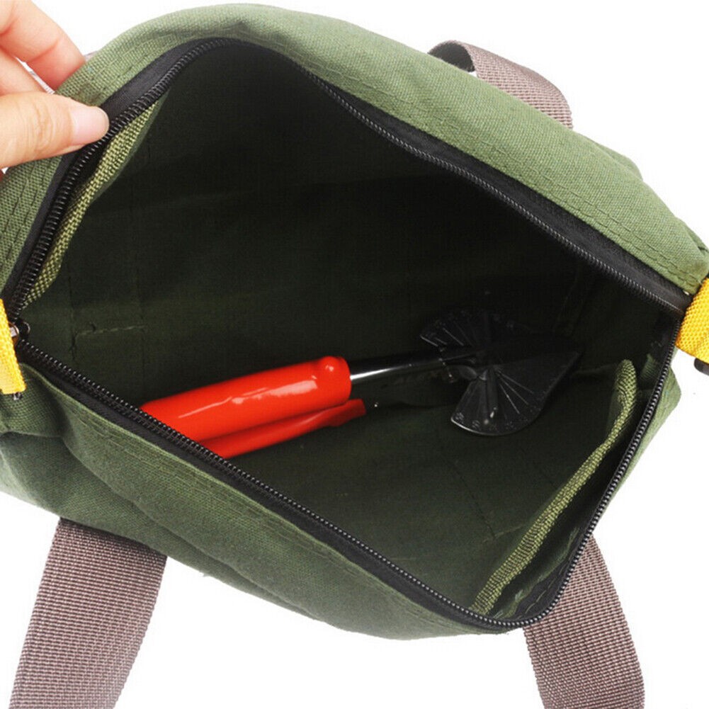 Waterproof Tool Pouch Bag Portable Storage Toolkit Hand Heavy Case Canvas Duty