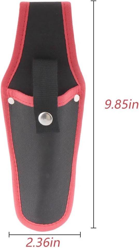 2-Pack Portable Canvas Pruner Holster Garden Shear Tool Sheath with Belt Loop