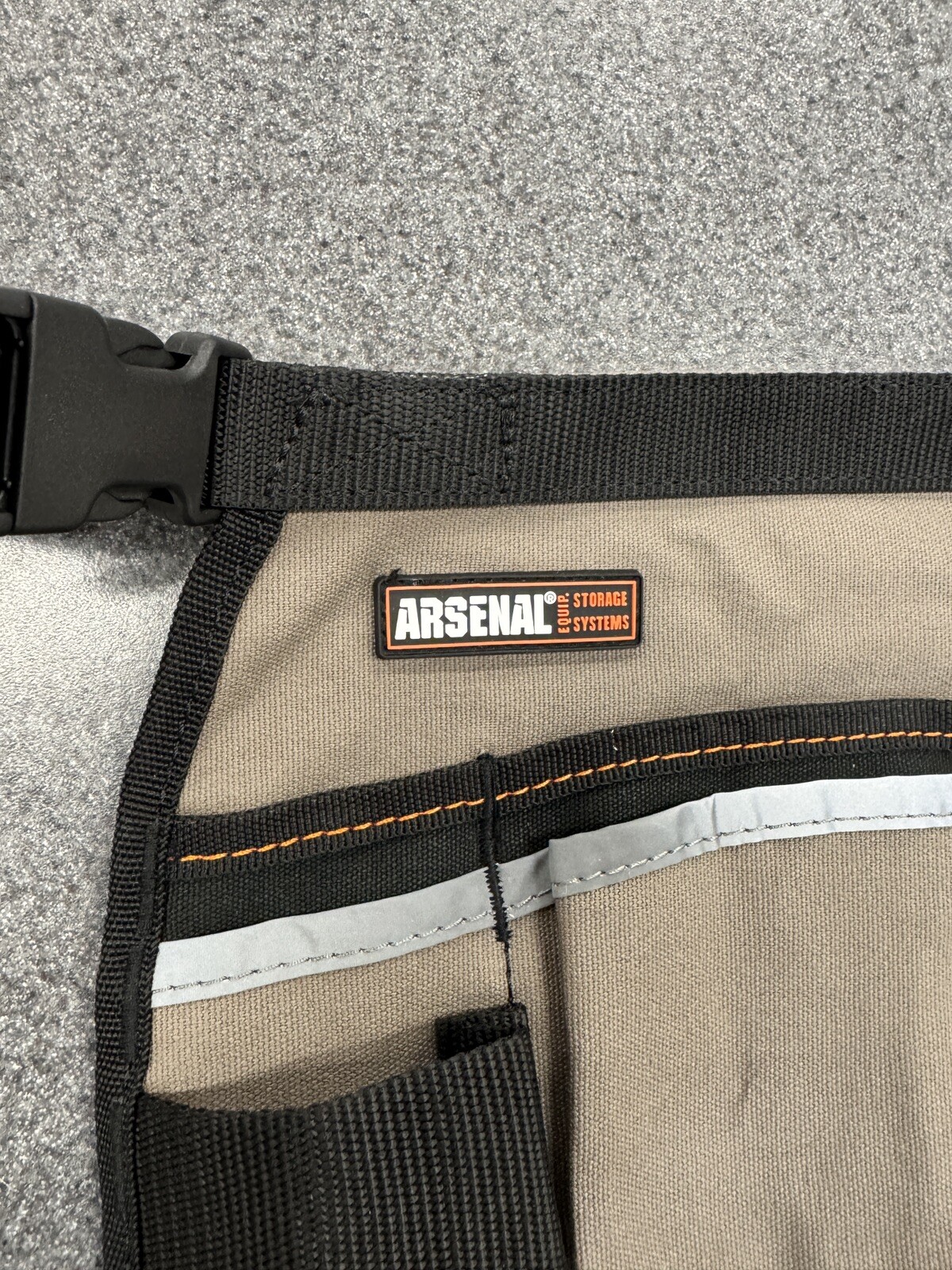 Ergodyne Arsenal 5706 Canvas Waist Tool Apron with 13 Pockets, Gray (d1)