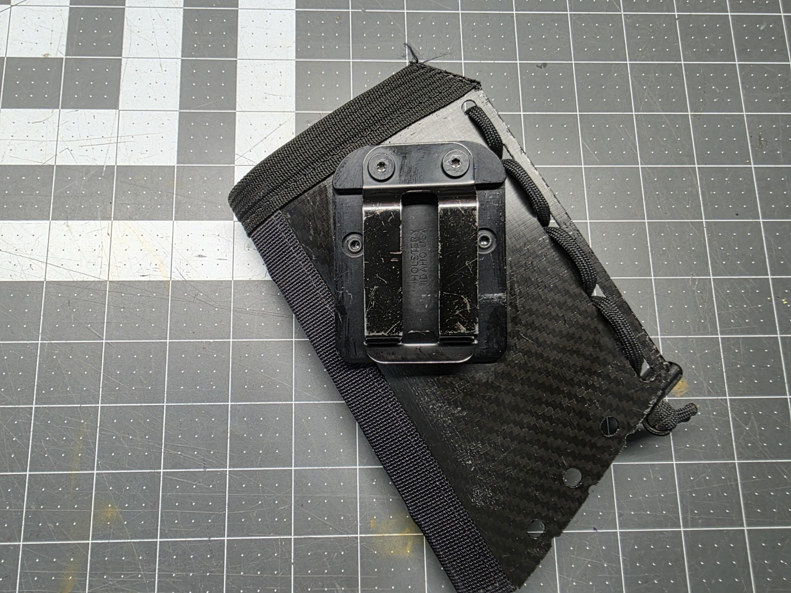 Holstery Jolly Roger Adjustable Clip-On Tool Holster for Hammers and Hand Tools
