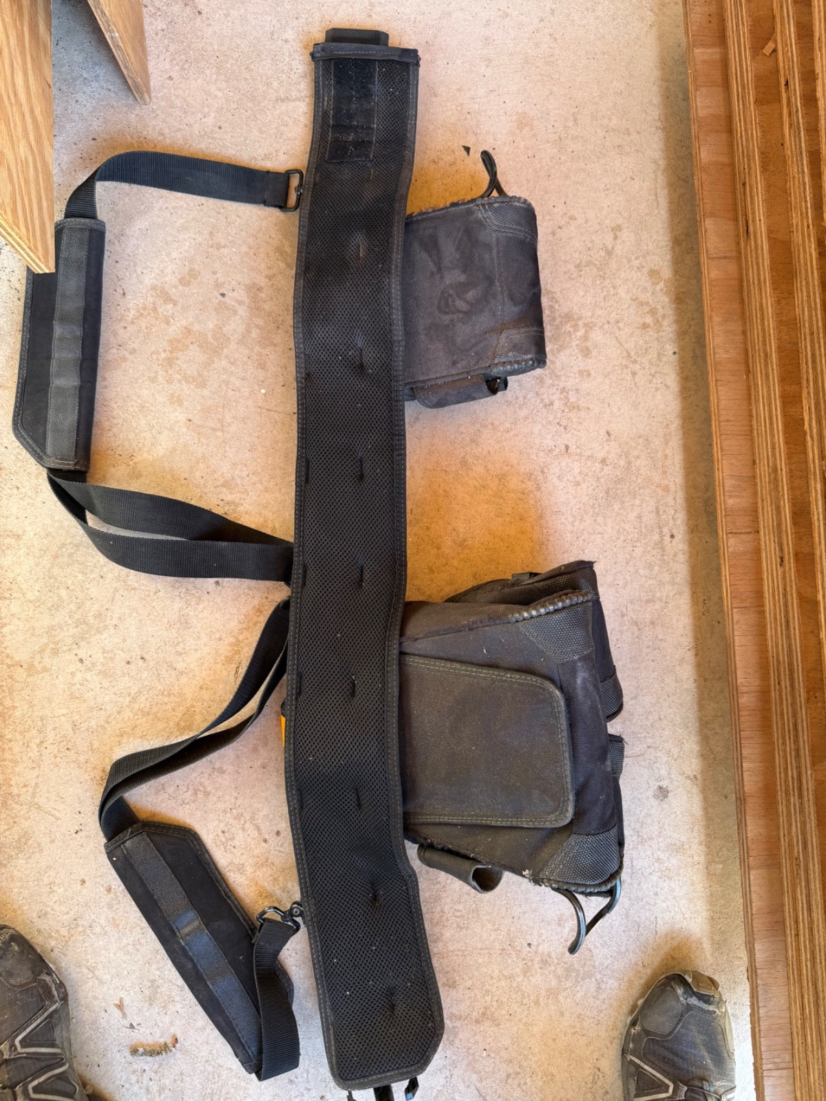 ToughBuilt 3-Piece Handyman Tool Belt Set w/ Padded Belt with Heavy-Duty Buckle
