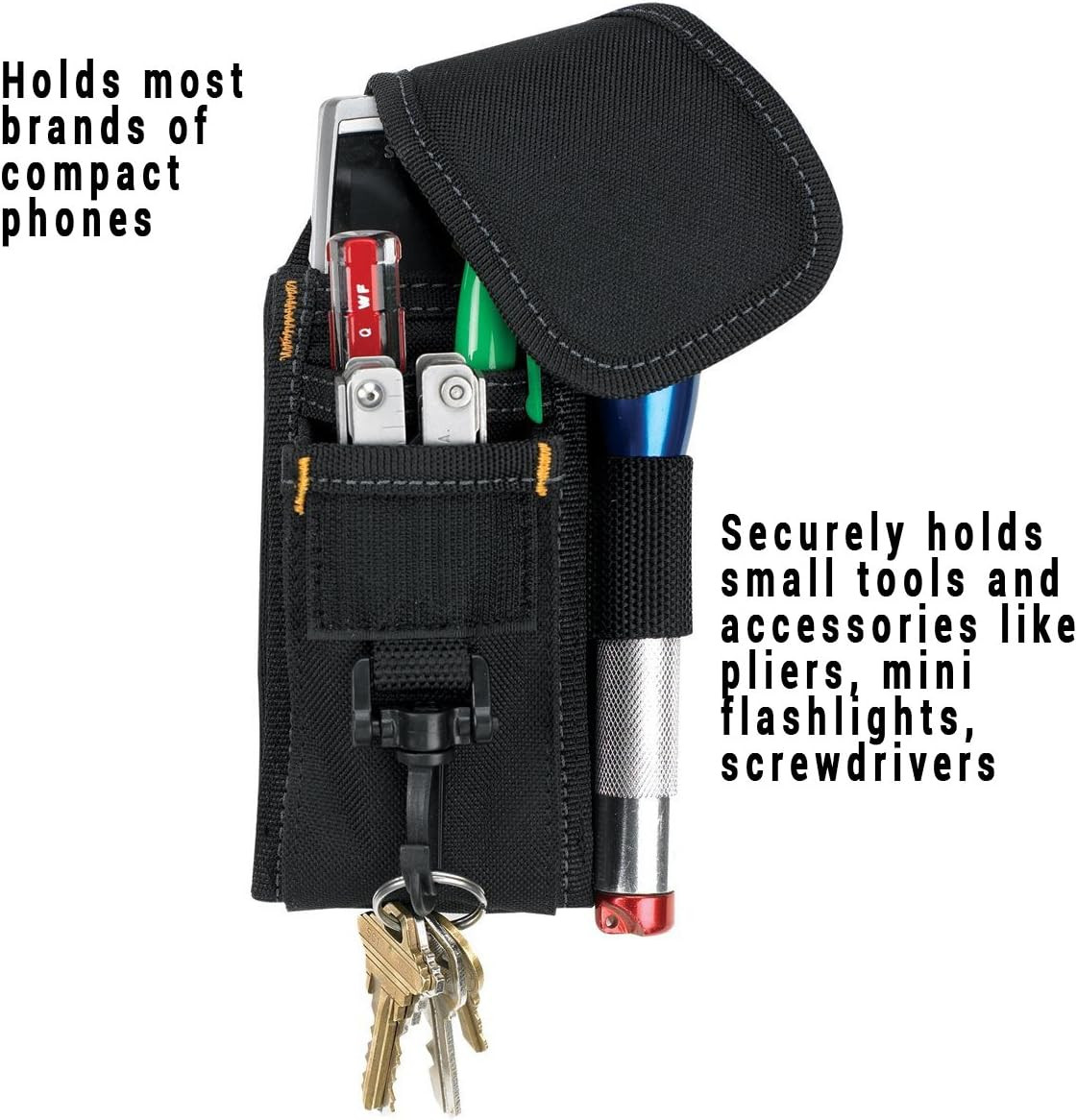 CLC Custom Leathercraft 5-Pocket Cell Phone/Tool Holder – 1105