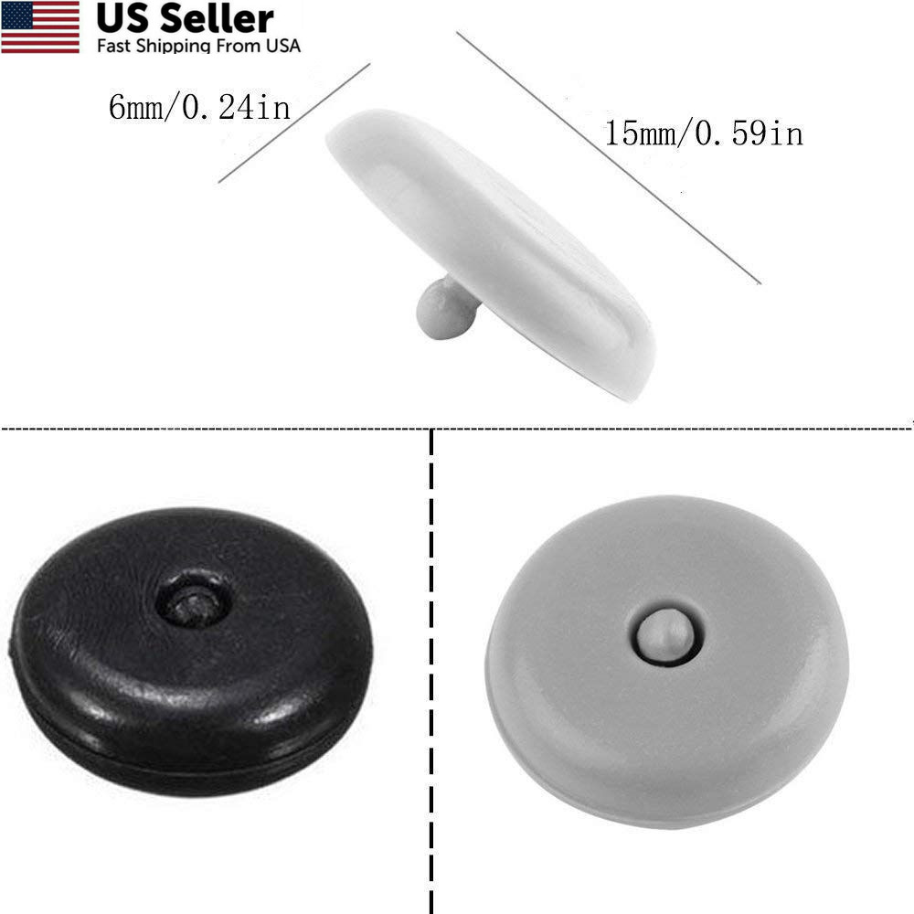 Y-Axis Seat Belt Button Buckle Clip Stop – Universal Fit Black, Grey, Beige