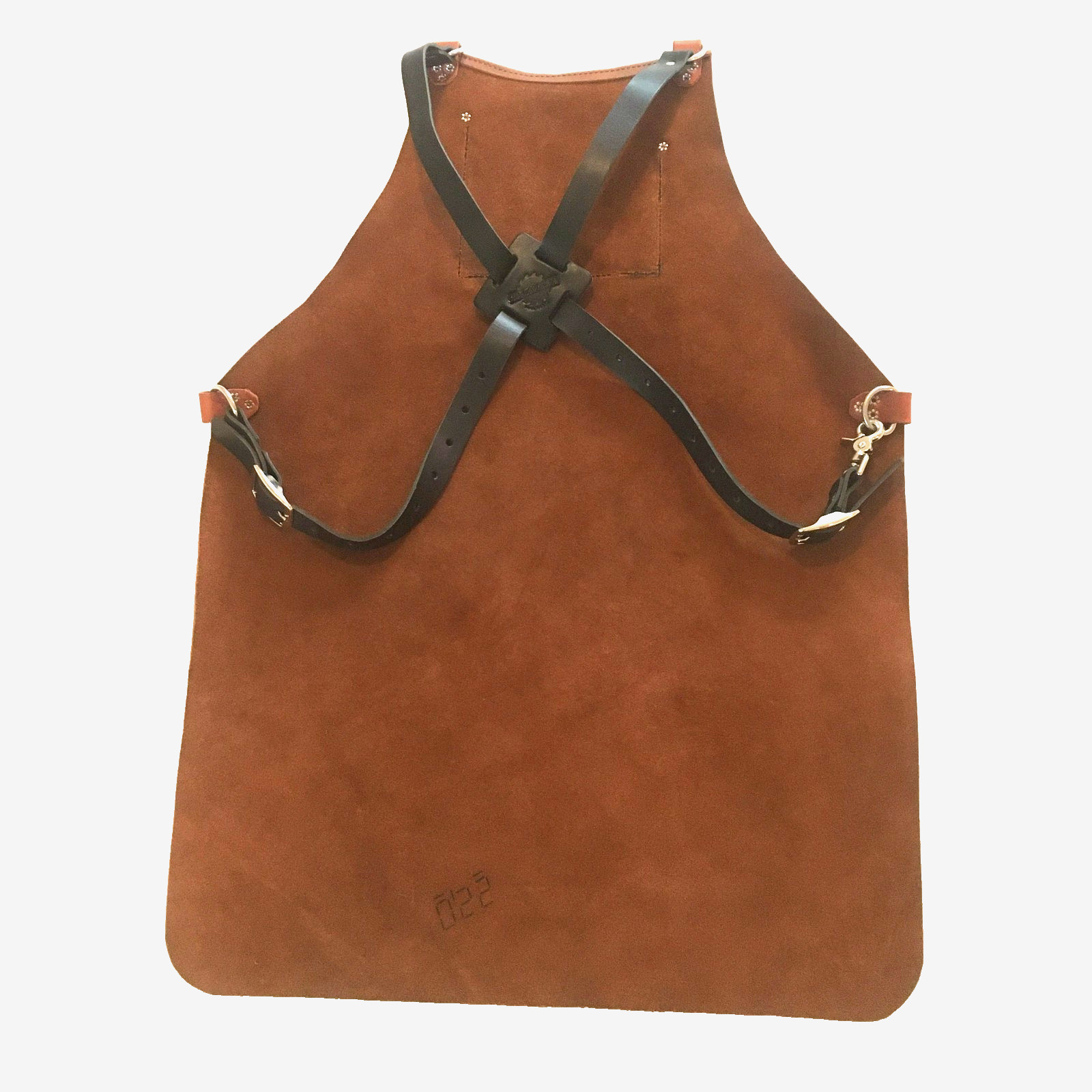 Calavera Tool Works Leather Shop Apron Heavy Duty Tobacco Classic 31″ USA Made