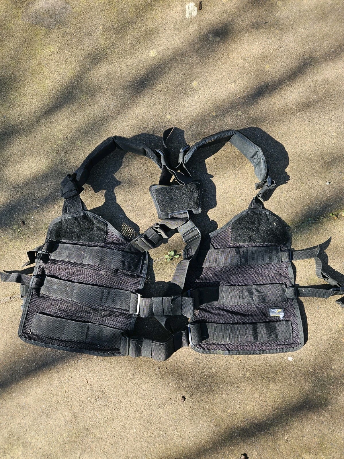 Atlas 46 Stratos Open Core Tool Vest Black With Main Tool Pouch