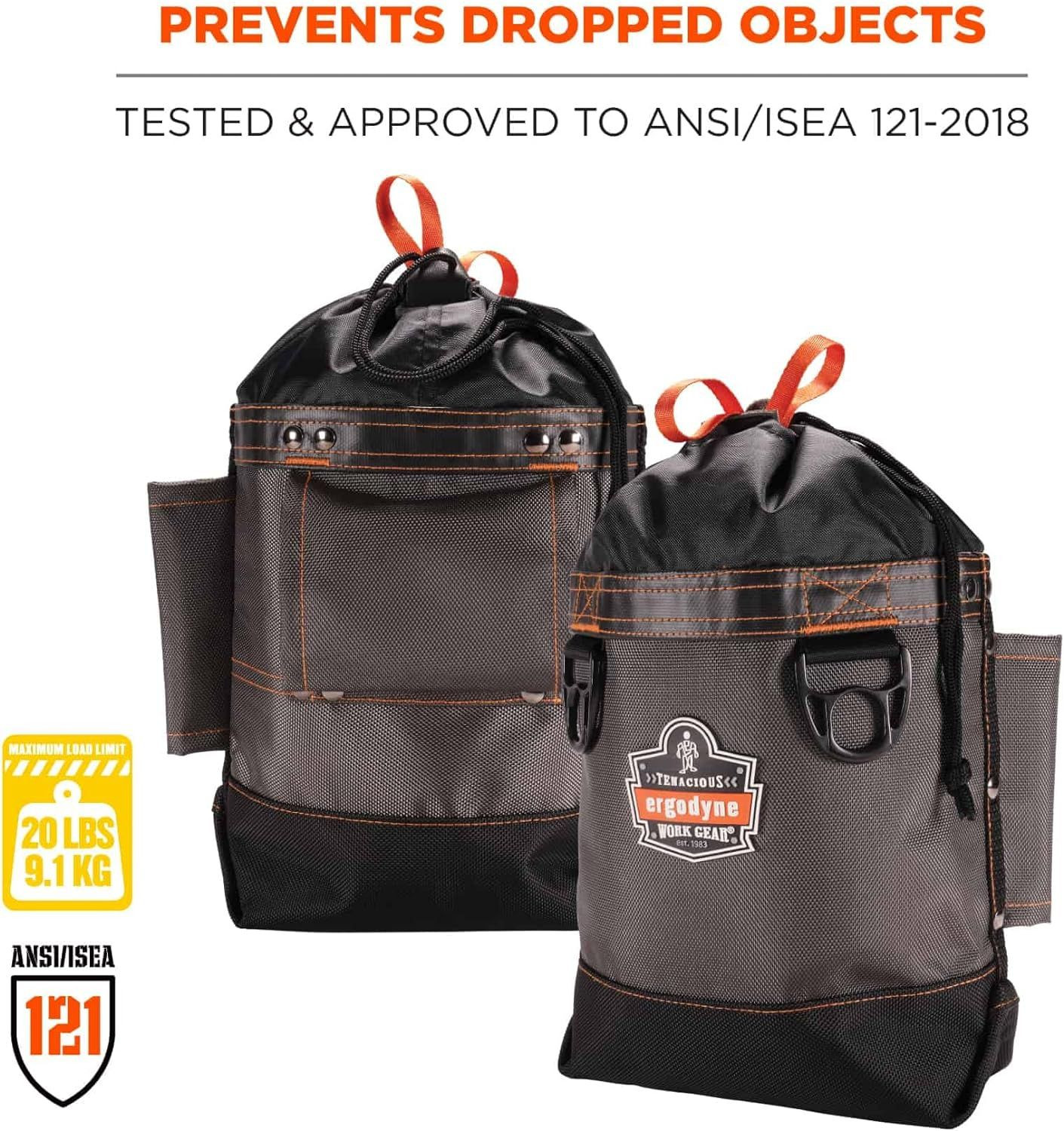Ergodyne Arsenal 5926 Topped Bolt Bag Tool Pouch – Short, Gray