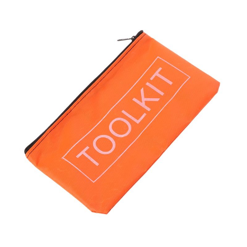 7.7×3.9in Storage Organizer Oxford Cloth Tool Bag Waterproof Zipper Storage Bags
