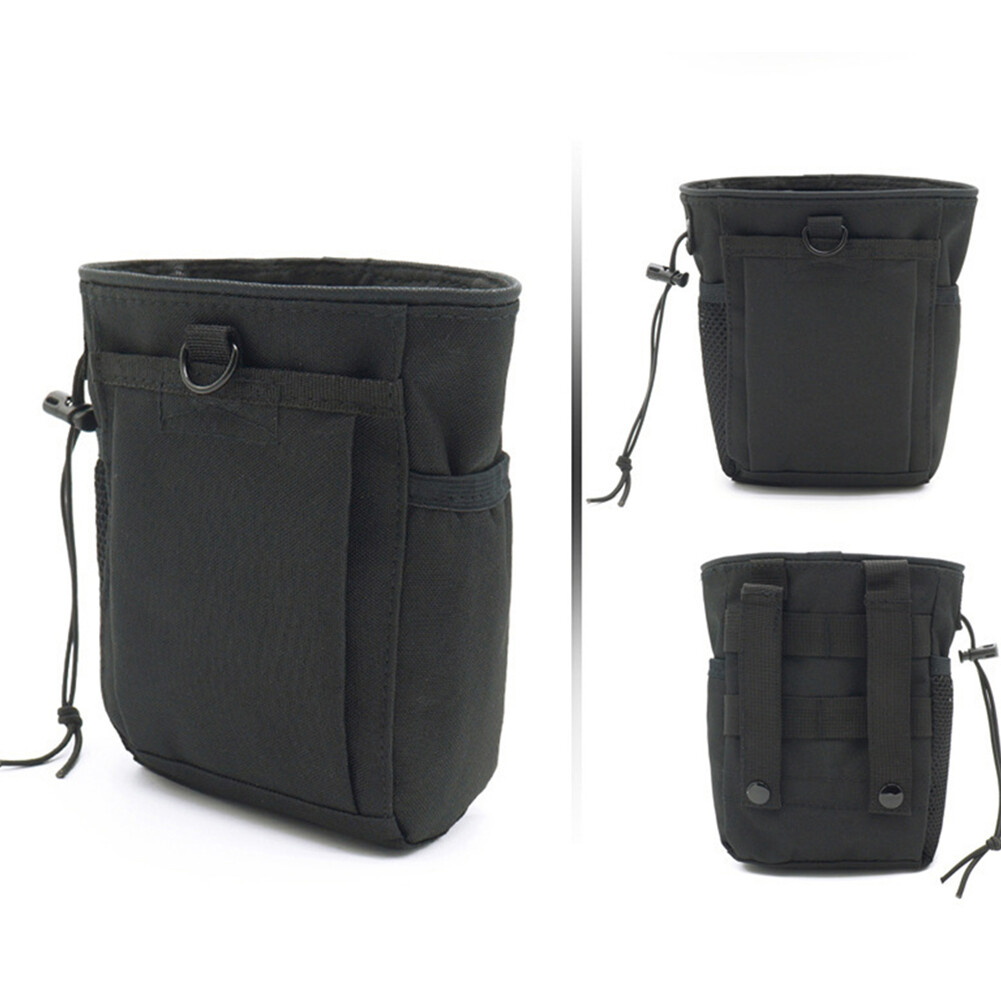 Waist Portable Bag Utility Waist Bag Tactical Molle Drawstring Magazine Dump Bag