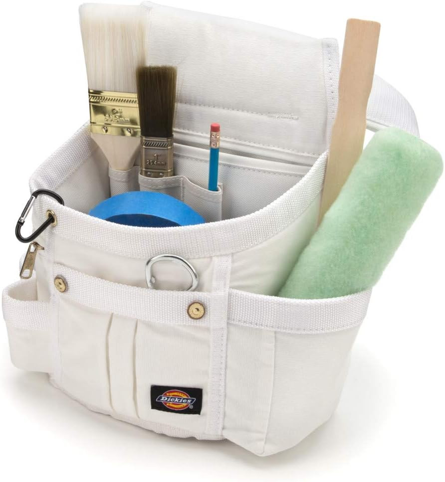 8-Pocket Padded Tool Belt/Utility Pouch for Painters, Carpenters, and Builders,
