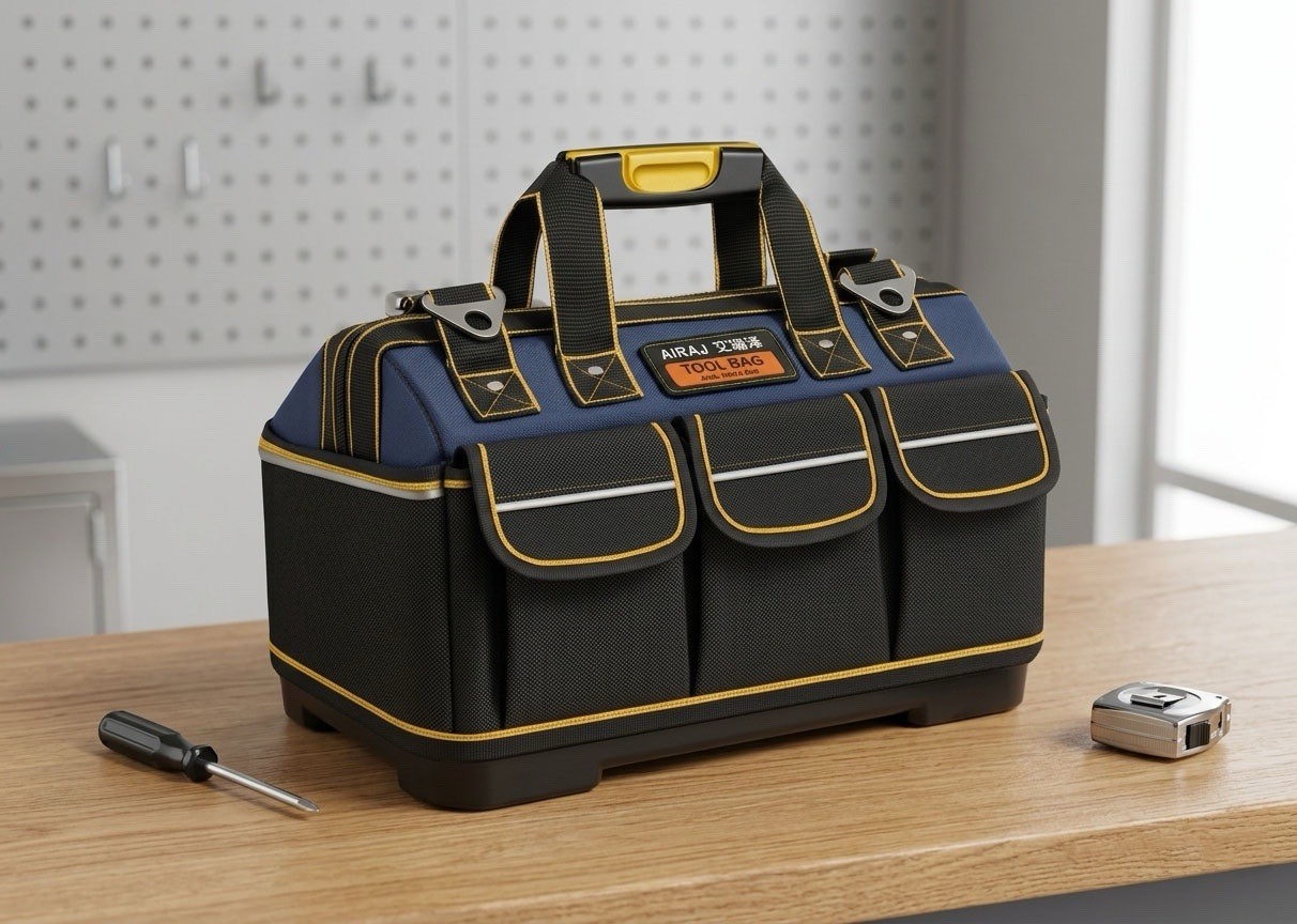 Heavy Duty Waterproof Tool Bag 13-18″ 1680D Oxford Electrician Organizer Tote