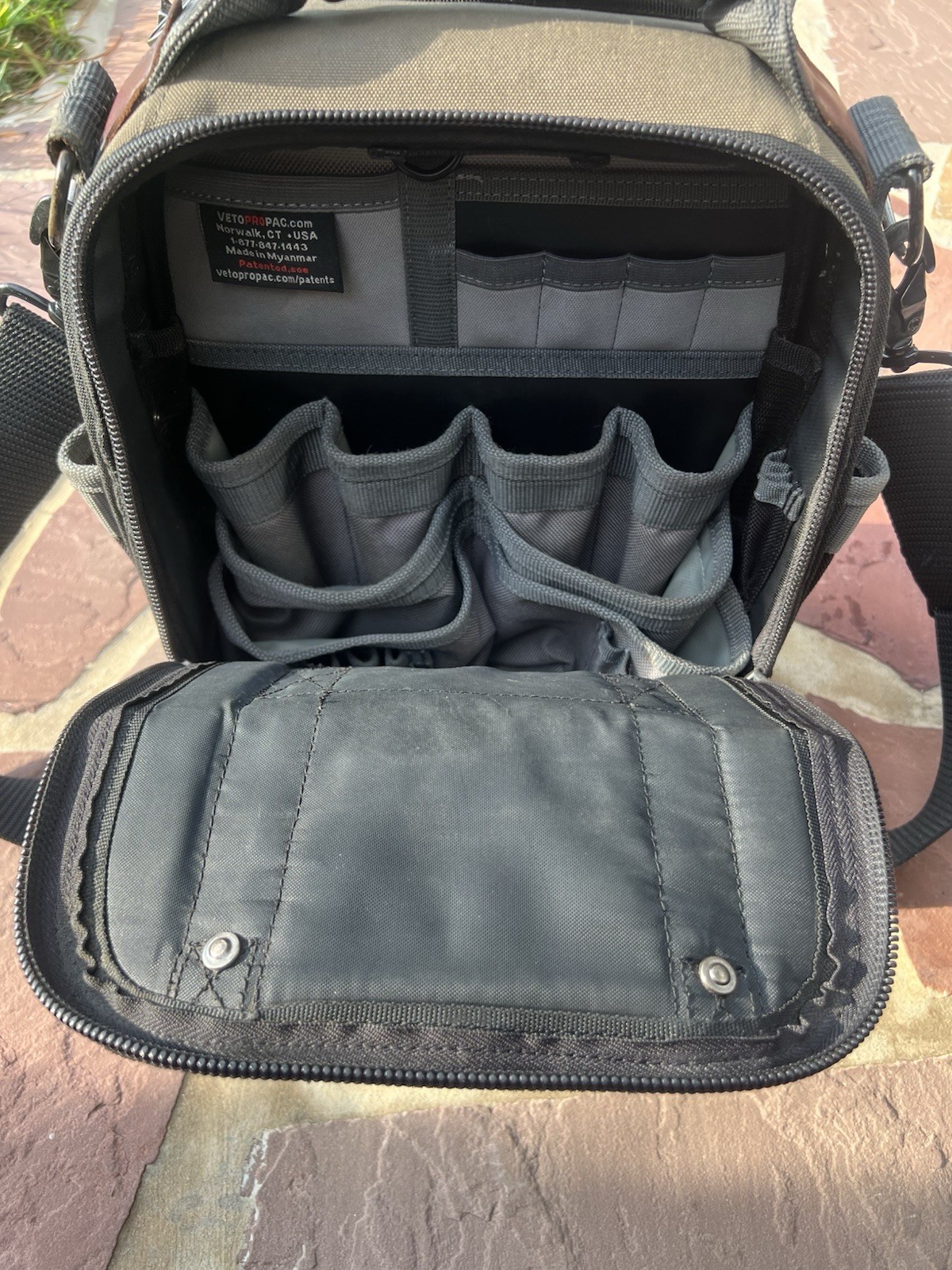 Veto Pro Pac Tech-Pac MC Compact Full-Featured Service Tech Tool Backpack