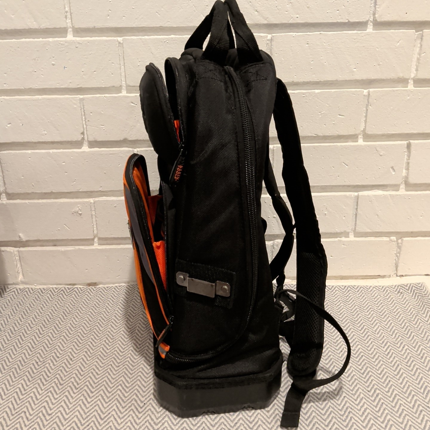 Klein Tools Tradesman Pro Tool Bag Backpack, 39 Pockets, Black, 14-Inch