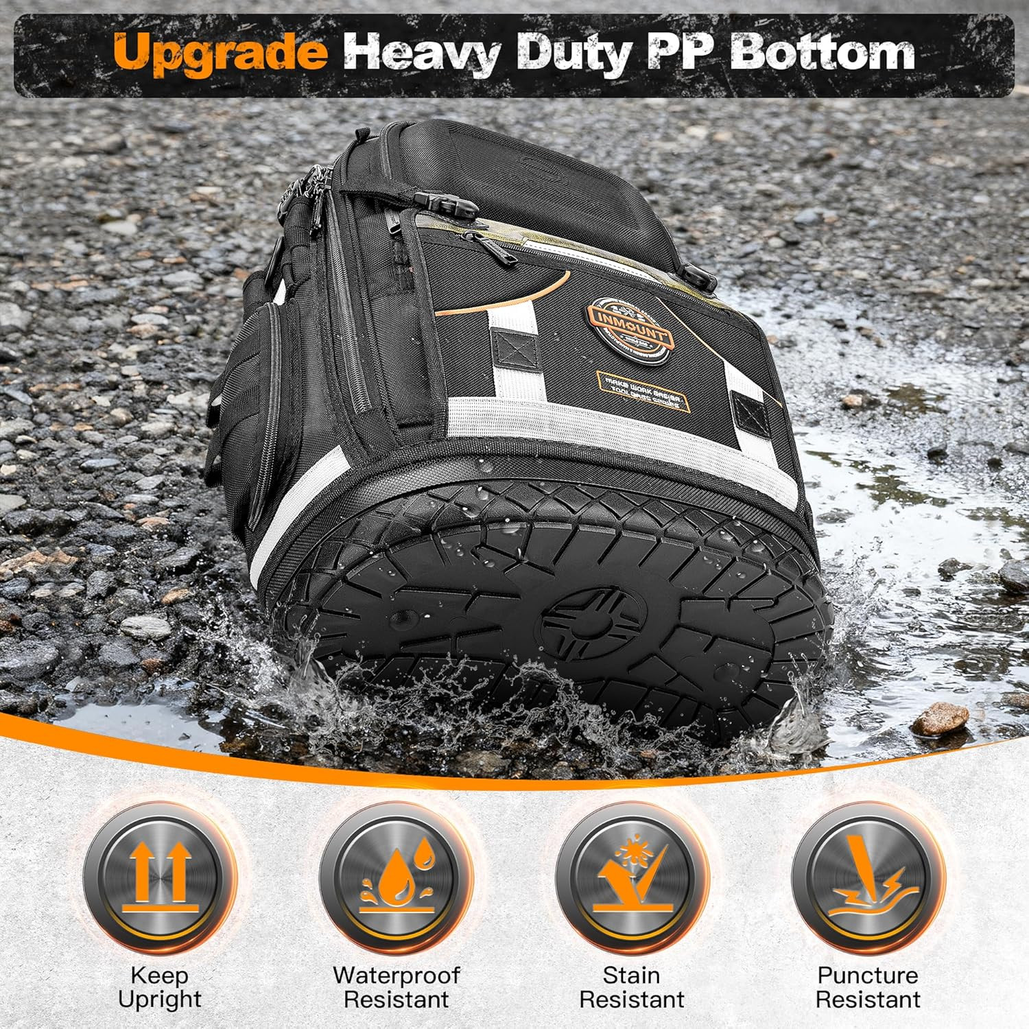 Heavy Duty Tool Backpack with 78 Pockets & Loops – Ideal for Electricians