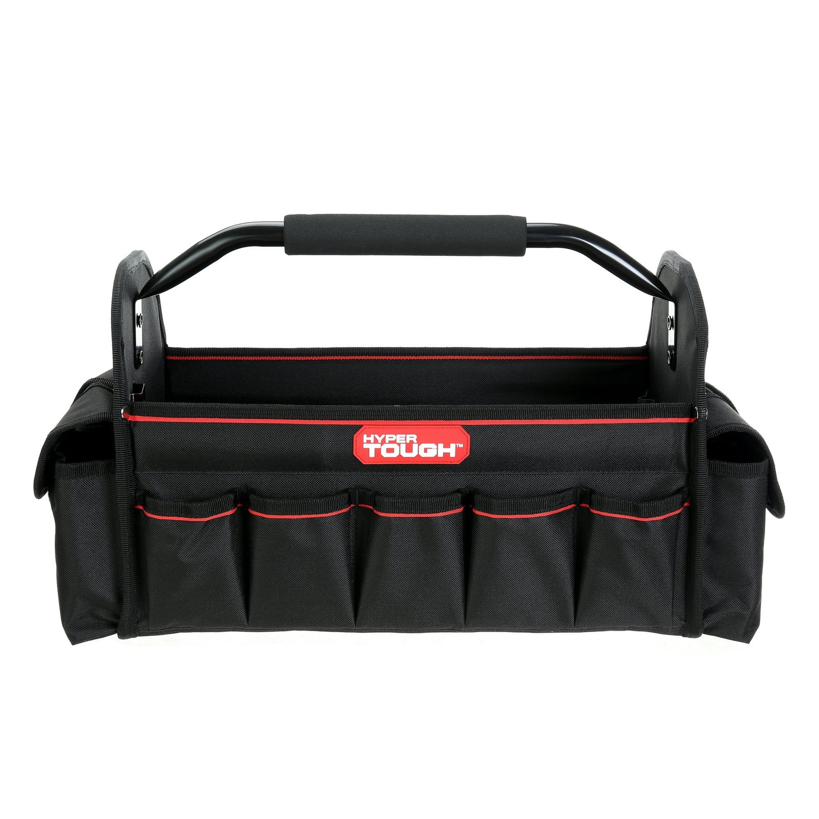 16‑inch Open Top Tote with Soft Grip Handle,Household Daily Carrying Storage Bag