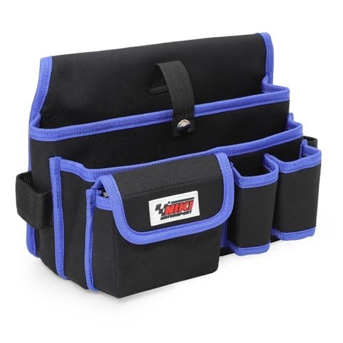 Durable 600D Oxford Cloth Tool Belt for Men – 7 Pockets, Ideal for Electricians,