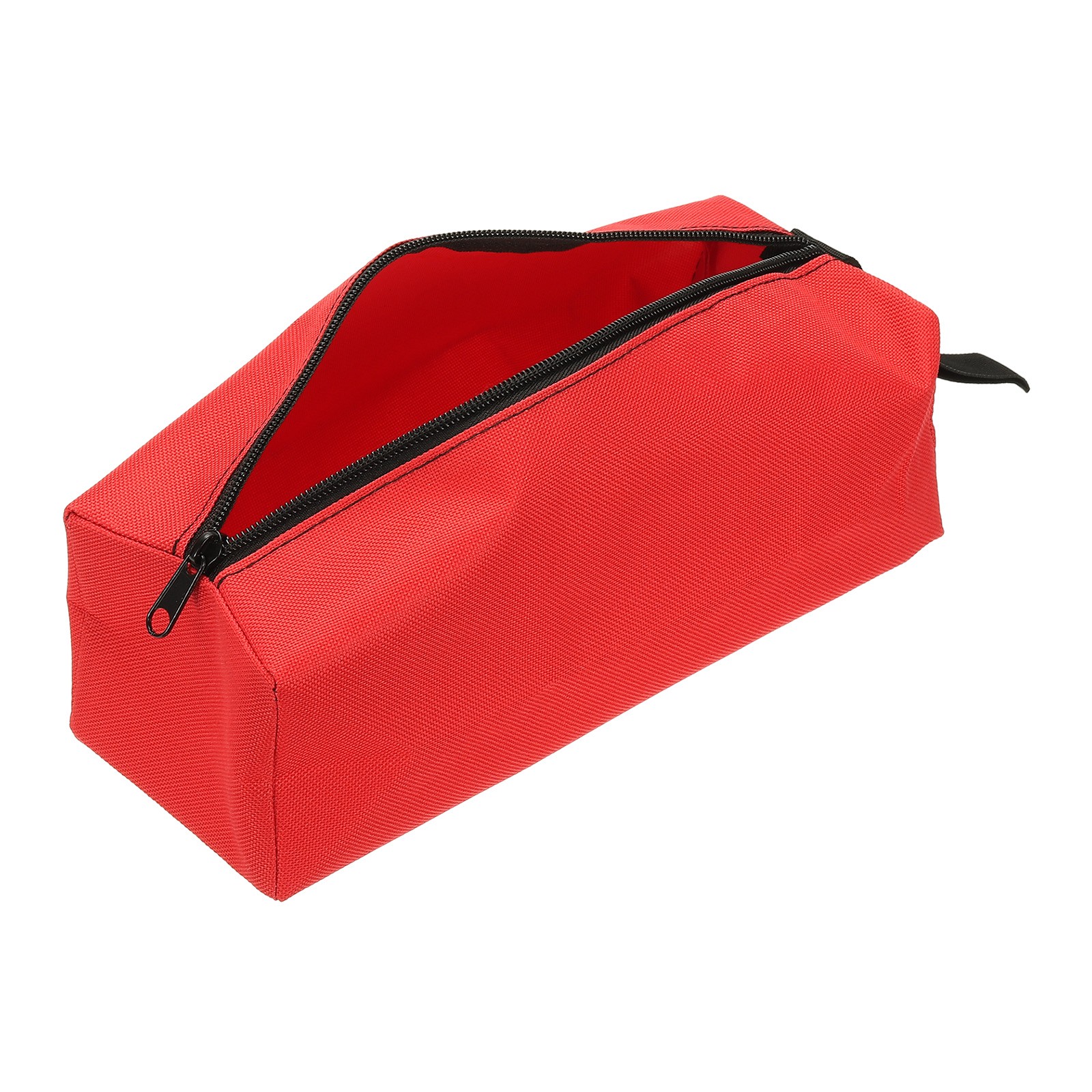 Zipper Utility Tool Bag 10.2x4x3.3 Inch Multi-purpose Tote Bag Red