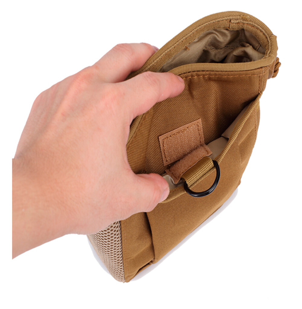 Waist Portable Bag Utility Waist Bag Tactical Molle Drawstring Magazine Dump Bag