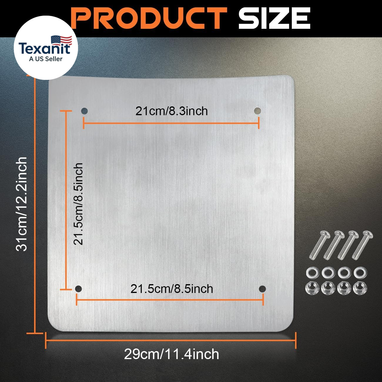 2MM Thick Laser Cut Trunk Inner Base Reinforcement Metal Mounting Plate Compatib