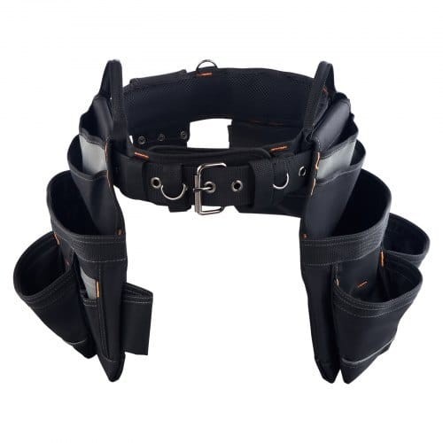 VEVOR DWSS2502 Tool Belt 18 Pocket Professional Tool Pouch Heavy Duty 31-51in