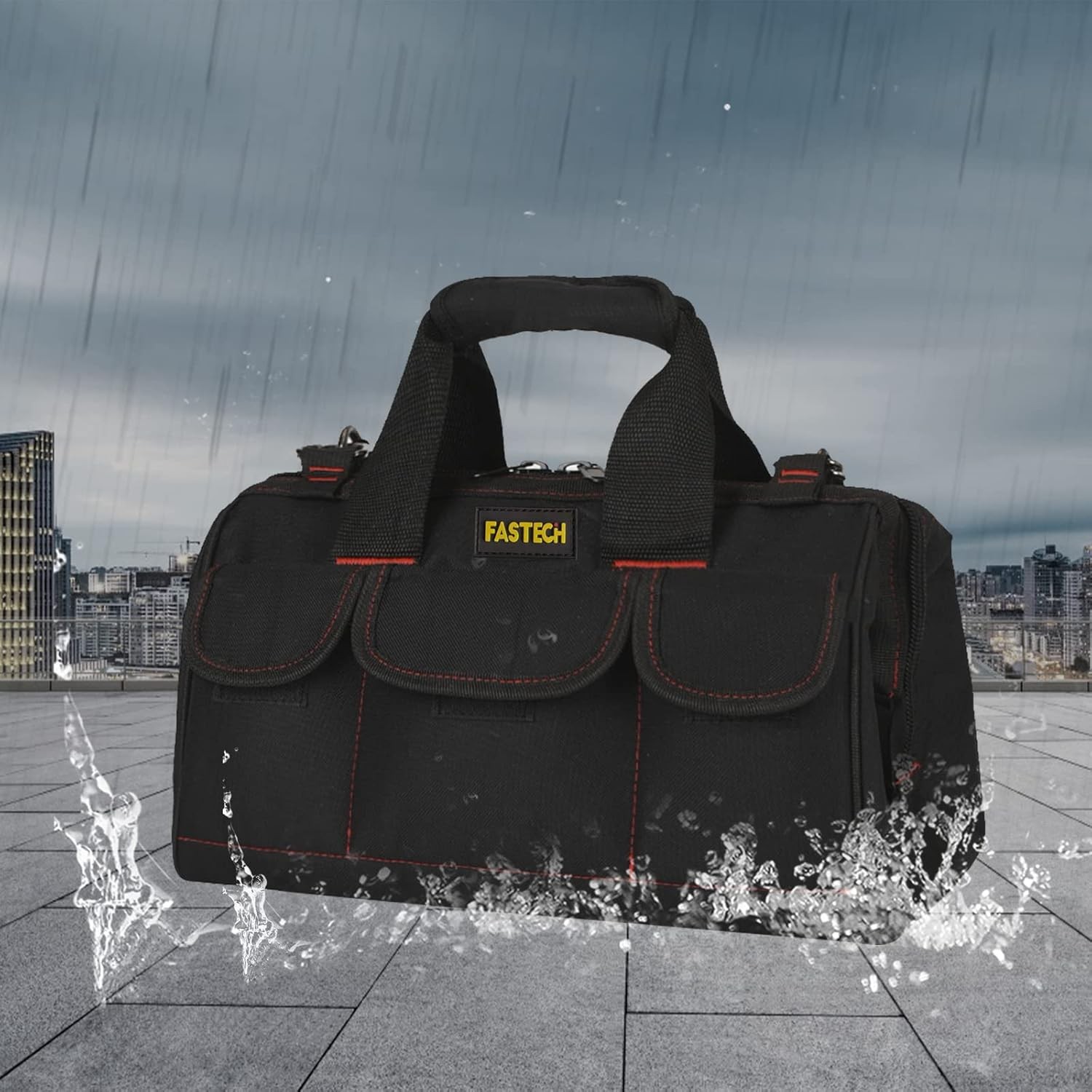 FASTECH 20in Heavy Duty Wide Mouth Tool Carrier