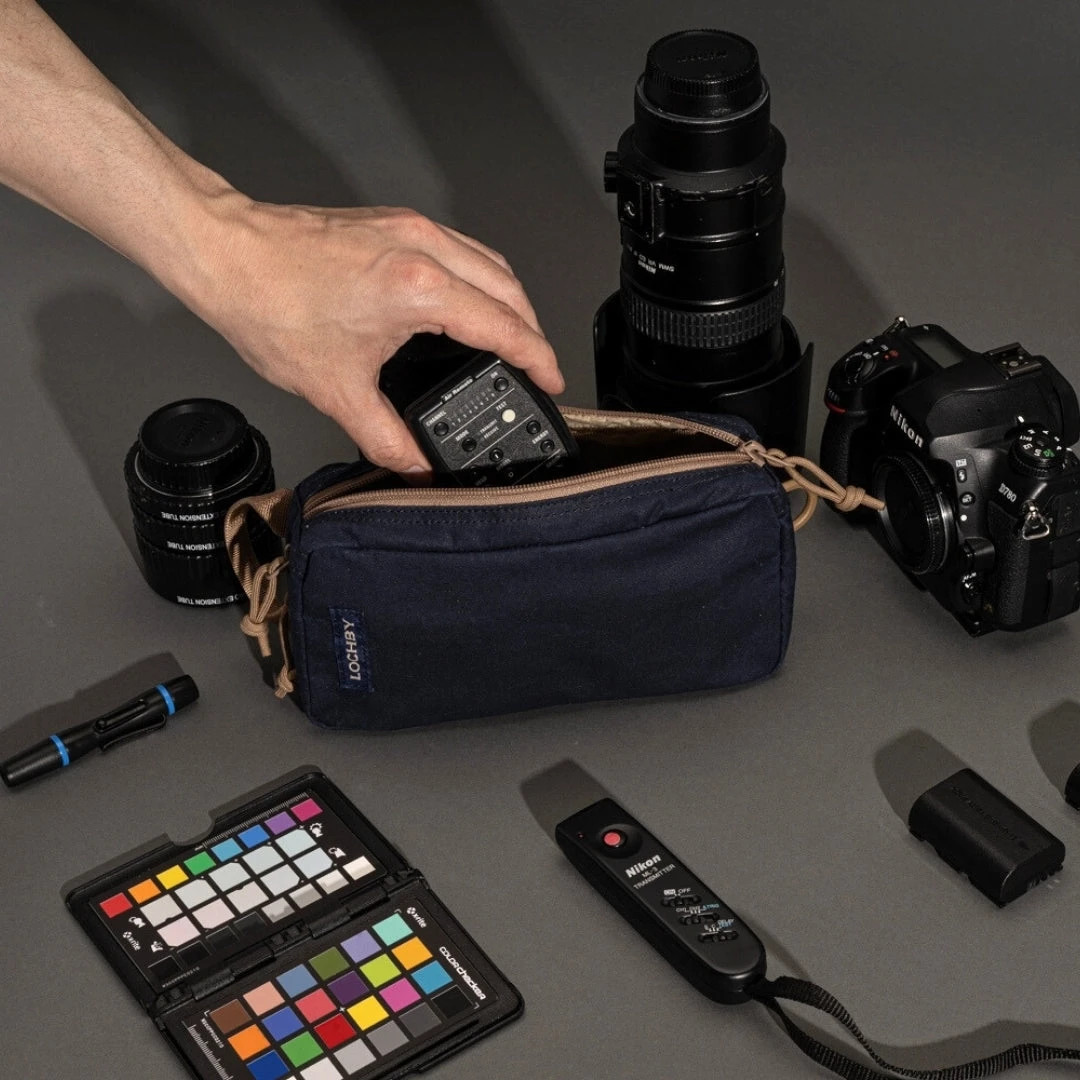 LOCHBY Venture Pouch Navy Blue| Tactical Mini Tool Bag | Durable Water Resistant