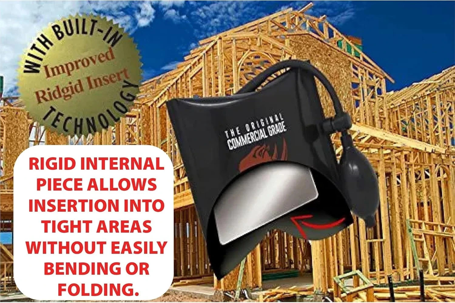 The Original Commercial Grade Air Wedge Bag 2.0 Pump Professional Leveling Kit