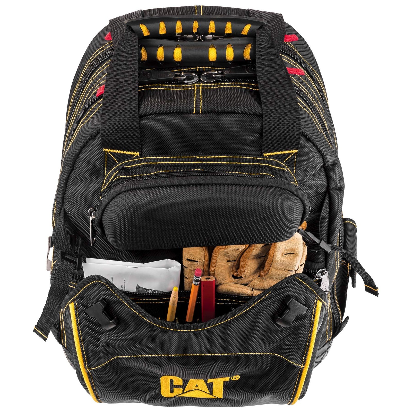 CAT 18-Inch Pro Tool Back Pack, 32 Pockets for Tool Storage and Organization,…