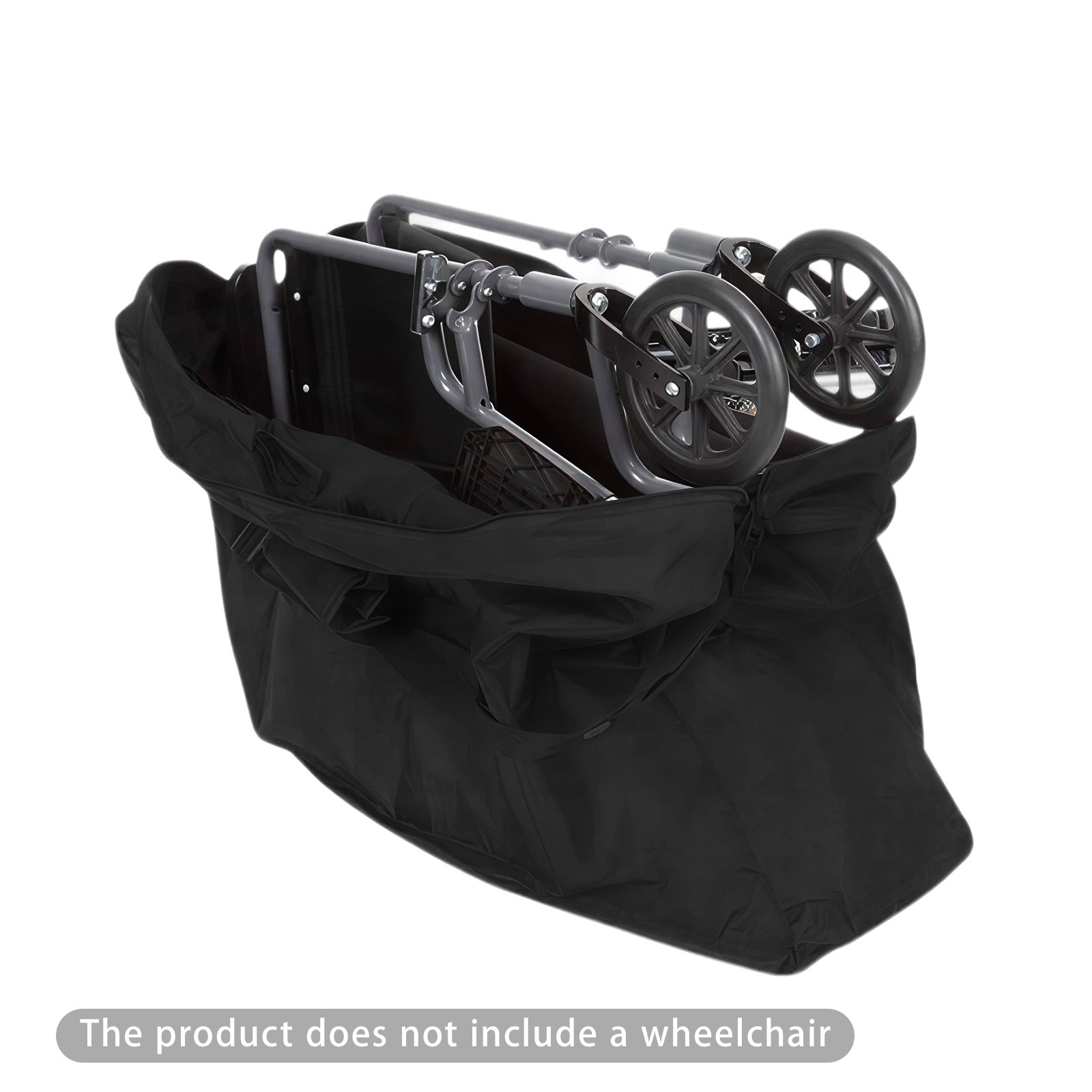 Wheelchair Bag Storage Bag,600D Oxford Cloth Storage Bag with Zipper Waterproof