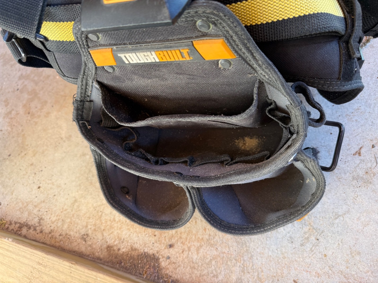ToughBuilt 3-Piece Handyman Tool Belt Set w/ Padded Belt with Heavy-Duty Buckle