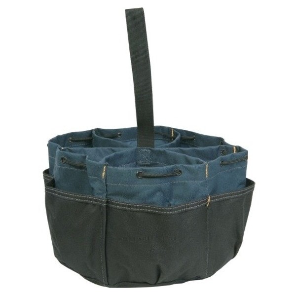 Clc Work Gear 1148 Bucket Bag, Black, Polyester, 18 Pockets