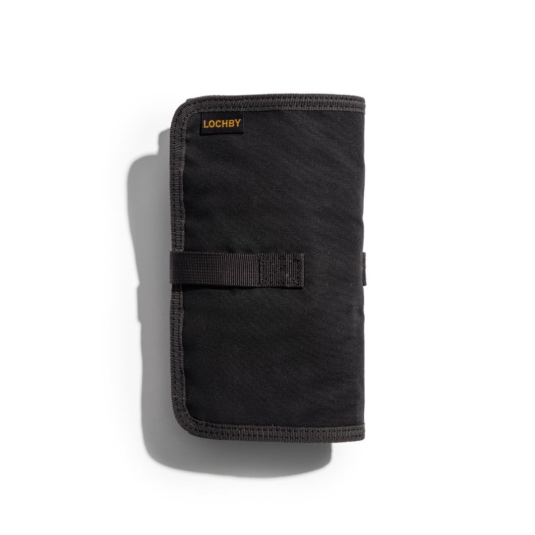 LOCHBY® Art Electronic Organizer | EDC Roll-Up Tool Bag for Pen Lovers Tech