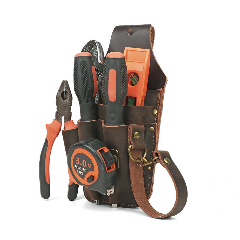 TOURBON Electrician Maintenance Tools Belt Holster Electric Tape Thong Tunnel US