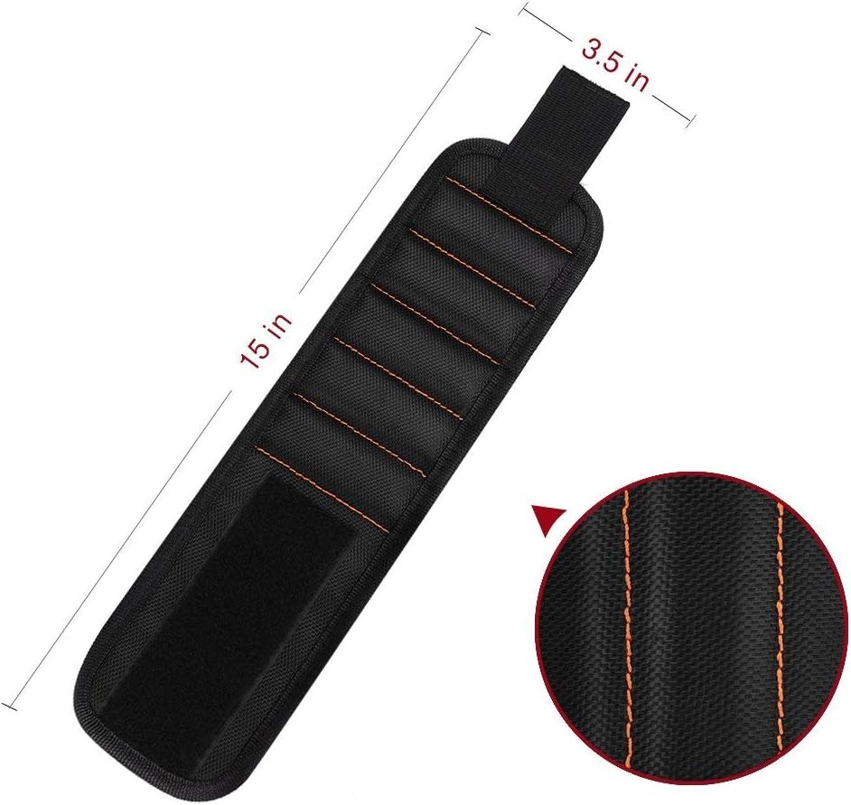 GOOACC G0010A 2-Pack Magnetic Wristbands for Tools and Fasteners