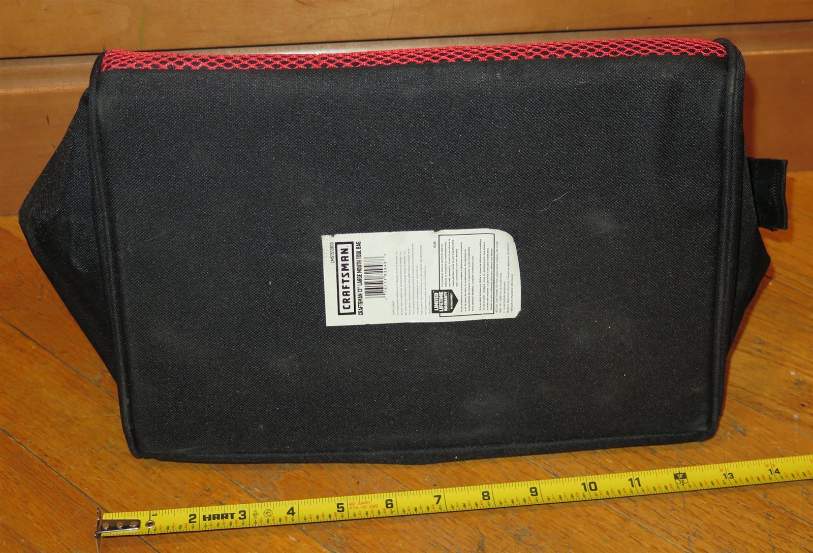Craftsman 13″x8″x8″ Large Mouth Toolbag Tool Tote – CMST513100