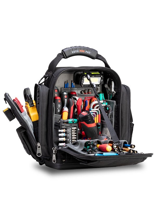 Veto Pro Pac MB5B BLACKOUT Meter Bag Base and Removable Backpack Straps
