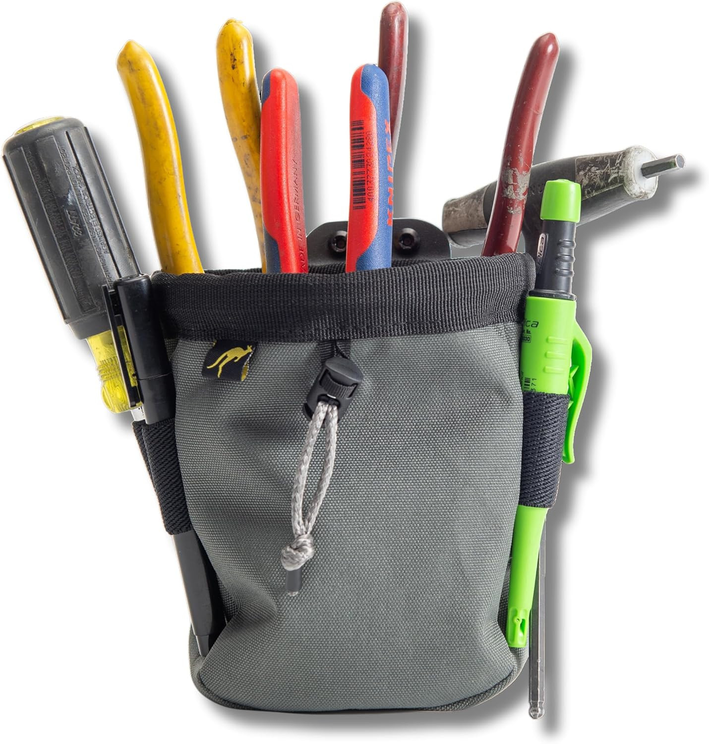 Joey Pouch | Clip-On Tool Belt Bag for Tools, Screws, and Nails – Great for an E